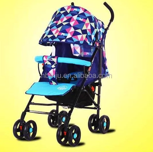 Cheap Easy Folding Linen Fabric Shopping Mall Baby Stroller For 2years