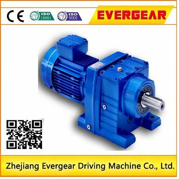 R Series Helical Gearmotor Helical Gear Motor Spraying Machines Gearbox