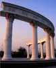 Classics Design Square Garden Used White Marble Column Pedestals