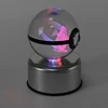 Crystal K9 Glass Ball 3D Lighting Up crystal pokemon Ball LED Base MH-Q0224