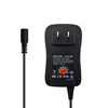 30W Universal AC Travel Power Adapter with Six DC Tips For LED/CCTV CAMERA