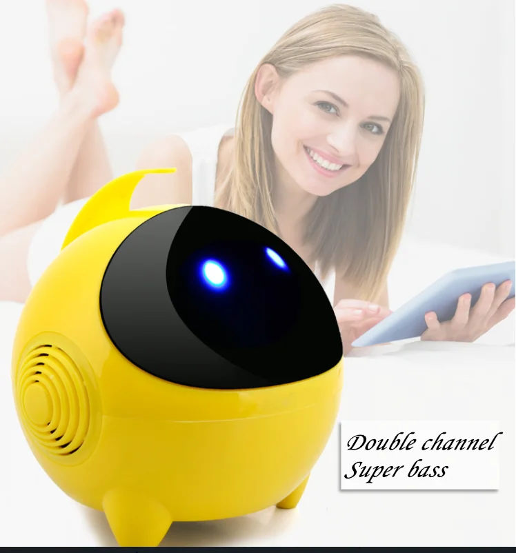 Cartoon Mini Spaceman Subwoofer Sound Robot USB 2.0 Speaker - ANKUX.COM