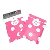 Custom Design Logo Foil Metallic Mailer Padded Mailing Pink Poly Bubble A3 Envelope for Charger And Other Electronic Product