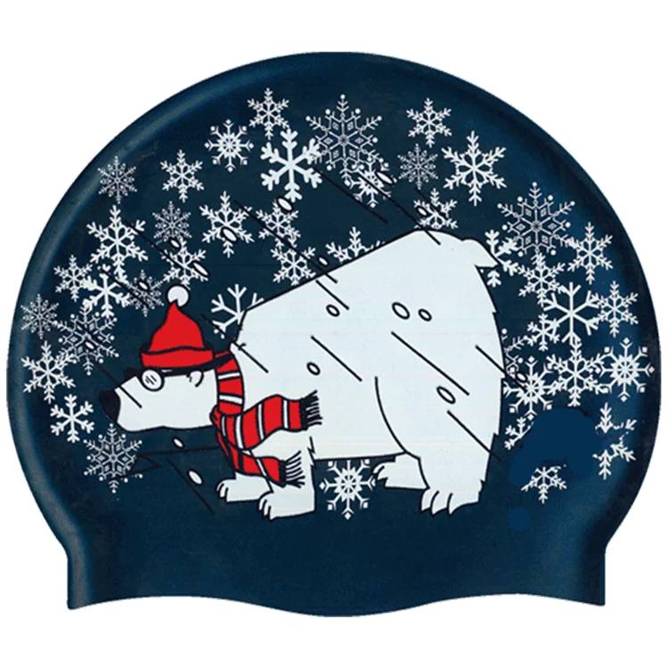 christmas swim caps pictures,images 