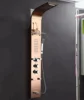 Stainless steel computer control feature shower column panel for bathrooms