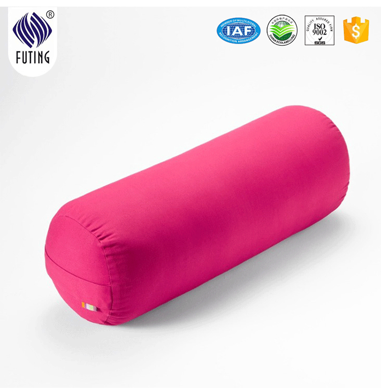 Chinese Supplier Longstaple Fabric Polyester Inflatable Bolster Pillow