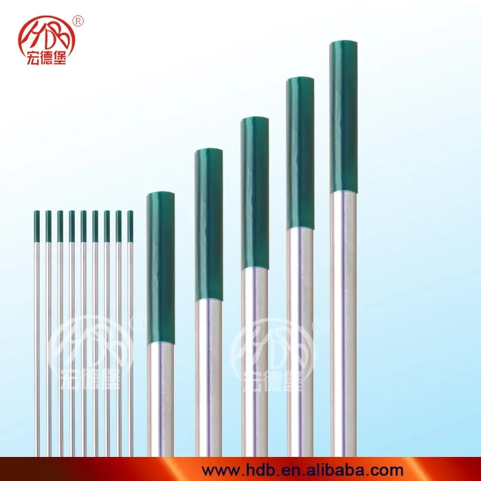 Aluminum Welding Electrodes 99.98 Pure Tungsten Tig Electrodes Buy