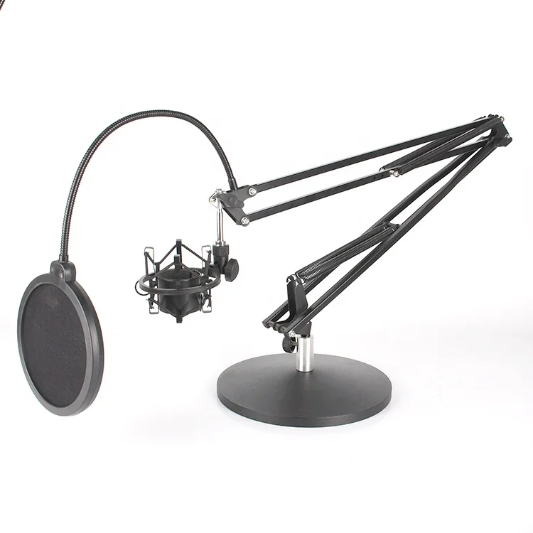 Koolsound Tabletop Suspension Microphone Stand Studio Scissor Arm Mic