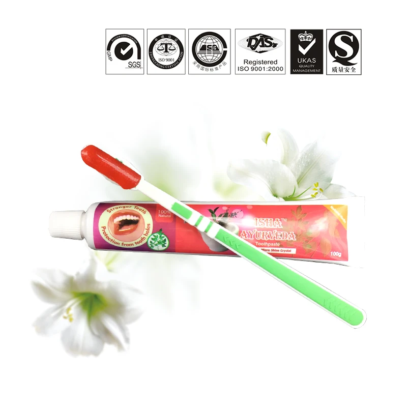 Private Label Organic Toothpaste Manufacturer Natural Holly Herbal Red ...