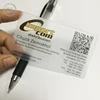Shenzhen printing transparent plastic VIP card business card pvc clear card with qr code