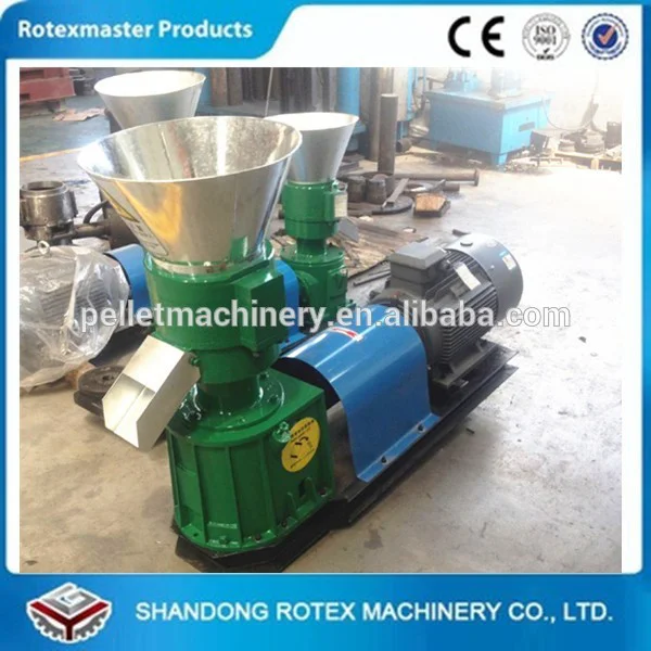 Home Using Animal Feeding Small Flat Die Pellet Mill