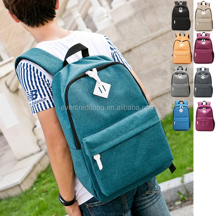Casual Laptop Backpack Lightweight Classic Bookbag Water Resistant Rucksack for Travel
