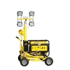 4X500W manual type halogen floodlights tower light