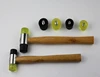 Head Metal Smithing Jeweler's Hammer in Plastic Rubber
