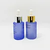 20ml 30ml 50ml glass cap dropper bottle for essential oil case with pump dropper cap