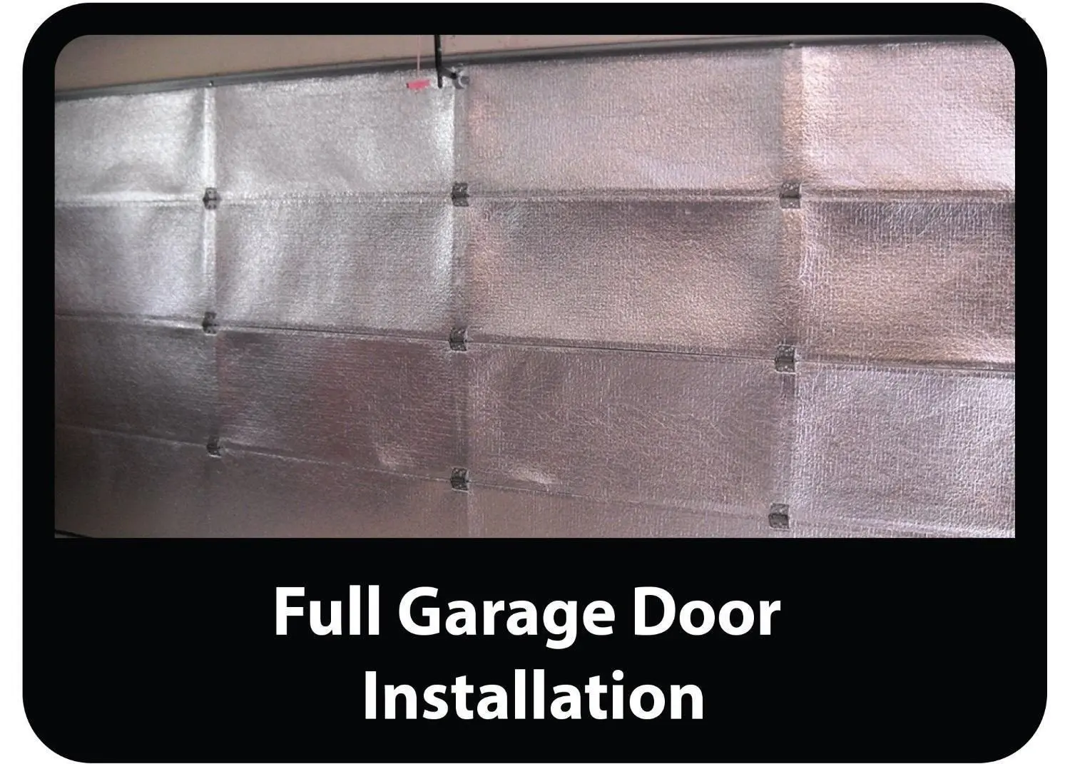 Buy Low E Reflective Foam Core Garage Door Insulation Kit 9 39 W