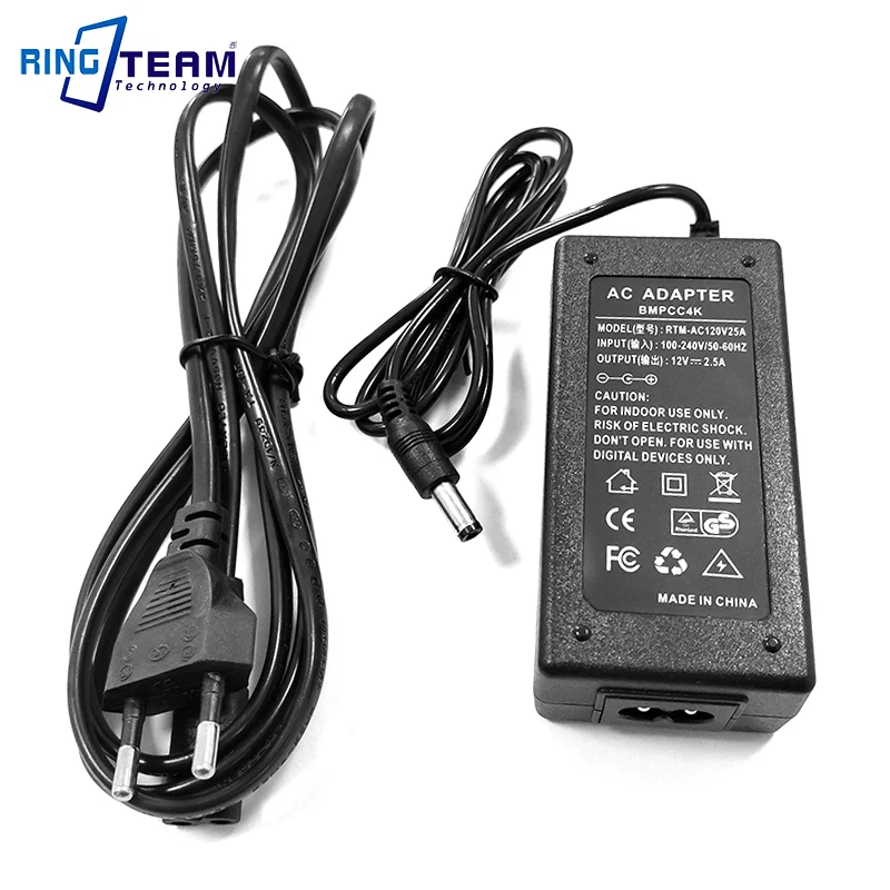 RingTeam 12V 2.5A AC Power Adapter for CCTV Closed Circuit TeleVision Monitor LED Lamp Digital Cameras Set-top Boxes Routers supplier