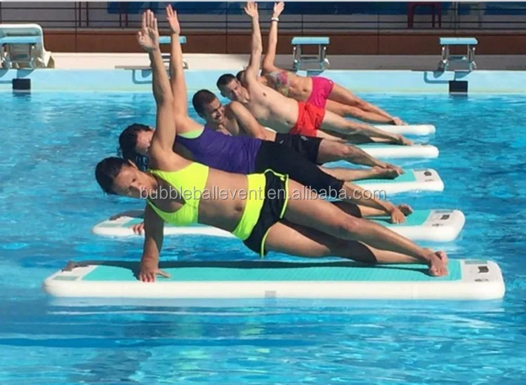 Durable Cheap Inflatable Water Floating Yoga Mat For Walk On Buy