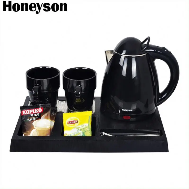 Restaurant Equipment 1300w Cute Electric Tea Kettle With Tray Set - Buy ...