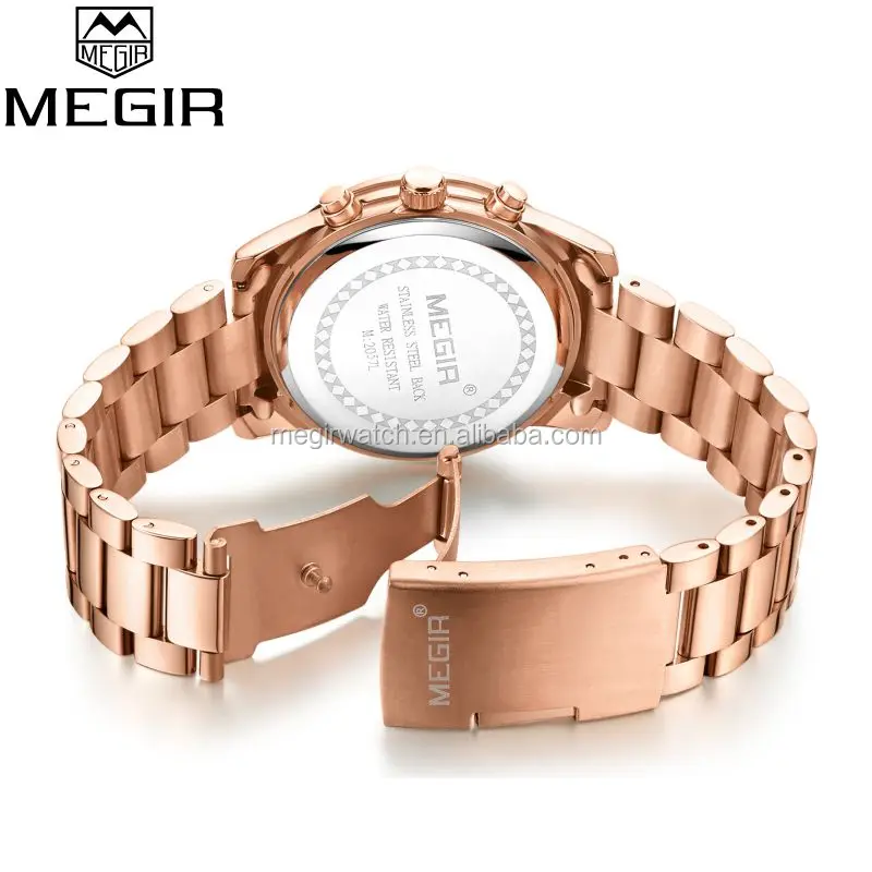 hottest 2057g 6 hands chronograph megir lady watch 3 atm water resistant buy megir lady watch chronograph watch 3 atm water resistant watch product