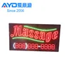 New Designs Acrylic LED Massage Sign LED Phone Number Sign With LED Moving Display