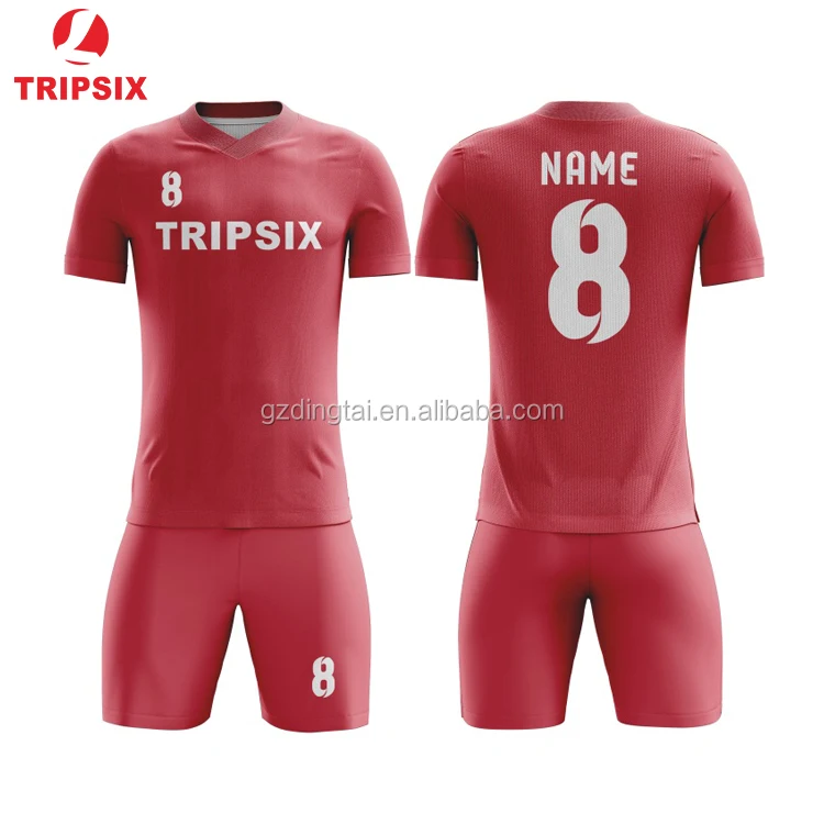 Customized Cheap Thai Quality Soccer Jersey Set