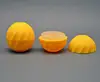 Red Black Green Purple Round Ball / Egg Shape Lip Balm Container / tube for Chapstick Care Moisturizing