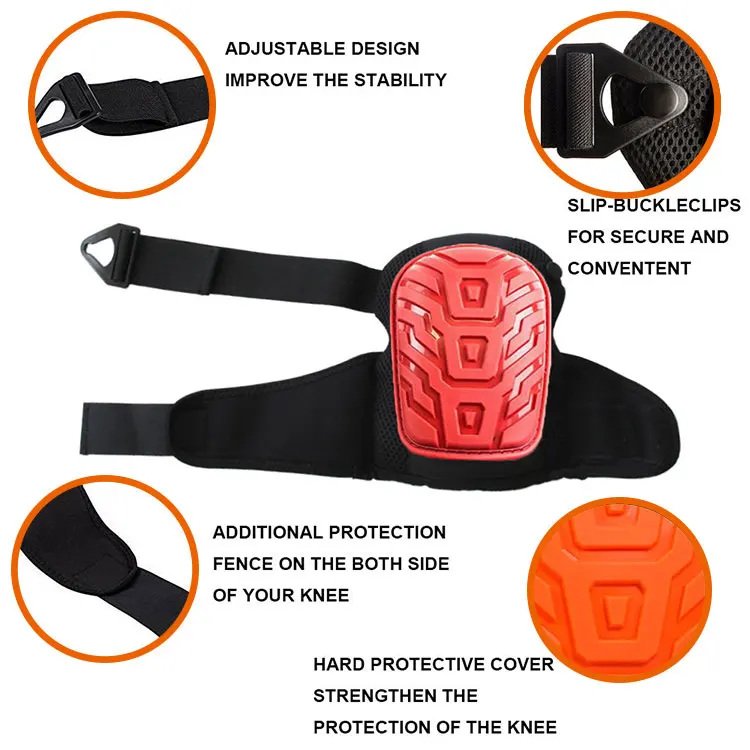 Colorful Hot Sale Gel Eva Foam Garden Construction Knee Pad Knee Brace