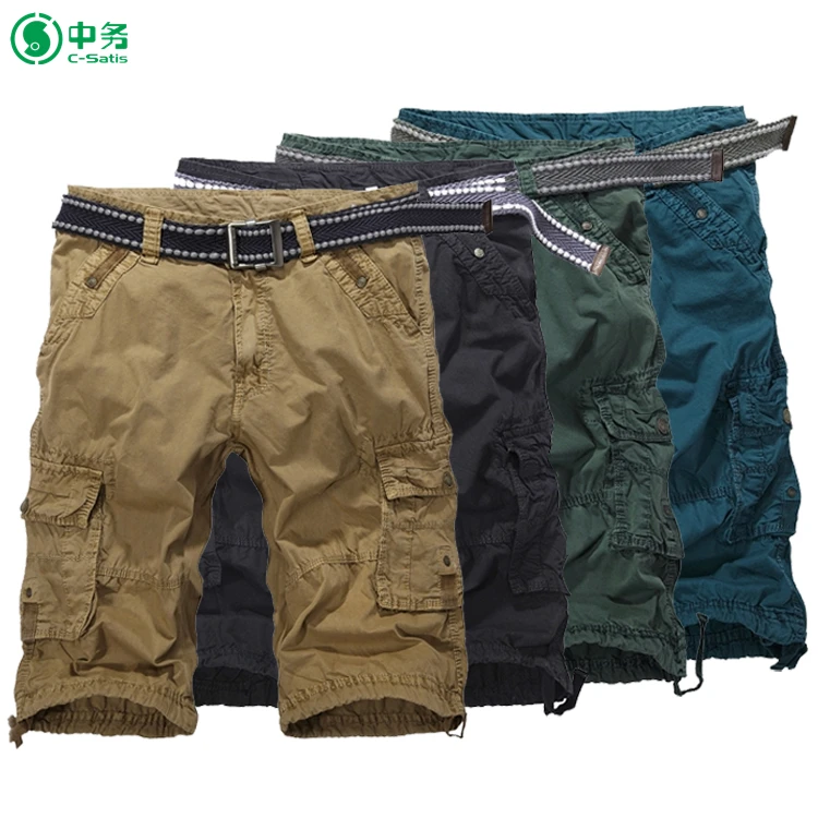 six pocket cargo shorts