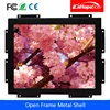 Metal Case Open Frame Computer 12 inch LCD Monitor with VGA HDMIed