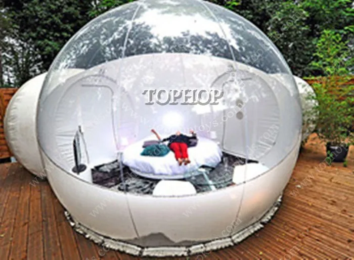 inflatable bubble dome