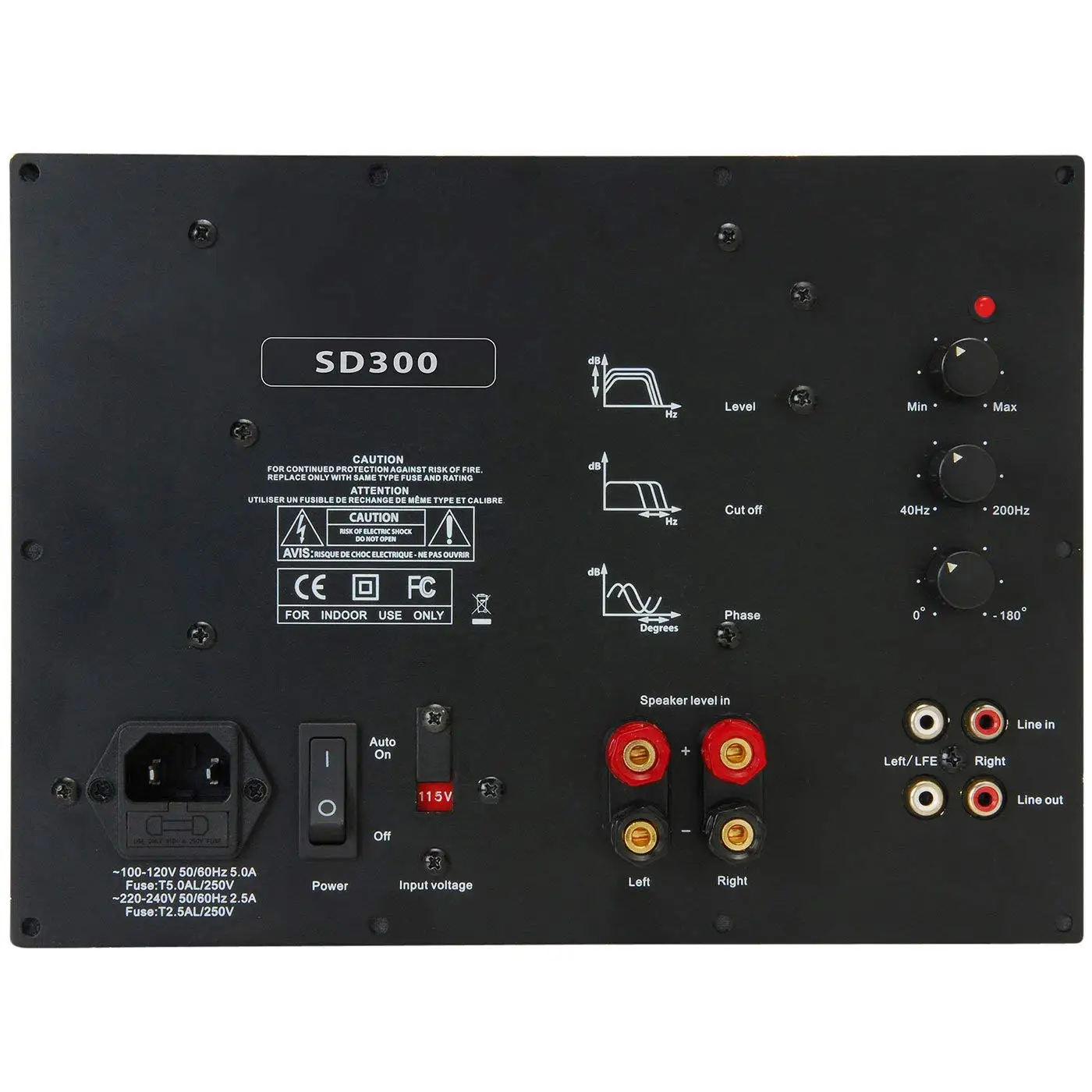 replacement subwoofer amplifier