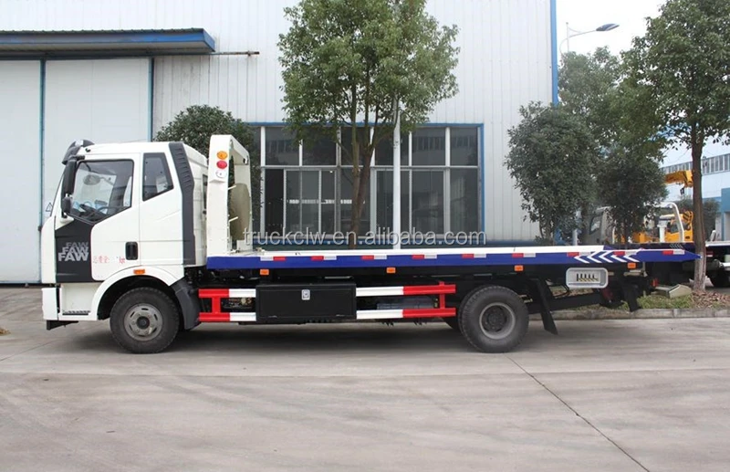 China manufacturer 8tons tilt tray flat bed recovery truck