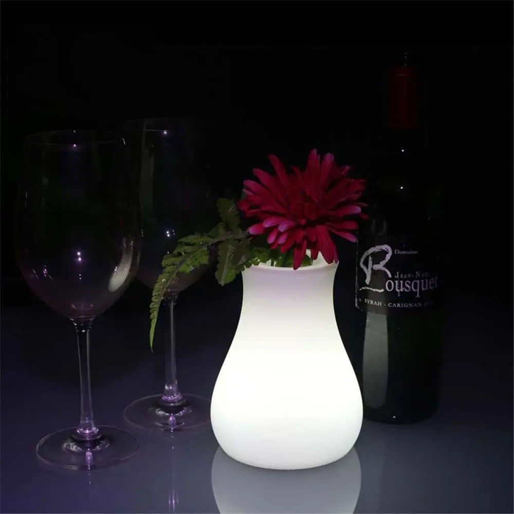 OOFAY Colorful color LED rechargeable bar table lamp bar table lamp bedroom bedside decorative table lamp bar table lamp high - end gourd desk lamp
