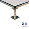 Antistatic Ceramic Finish Steel Floor/Steel Raised Access Floor/Double Floor with Conductive Black Edge Trim