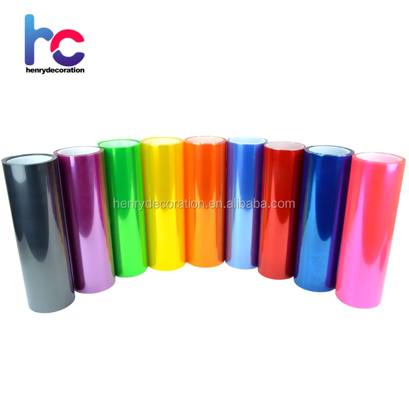 Coloful בלינג יהלומי רכב פנס טאיליט גוון ויניל סרט נצנצים