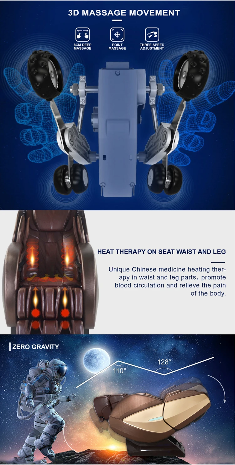 Comtek RK7911 as seen on tv impulse chiropractic remote co<em></em>ntrol chair for pedicure spacapsule massage chair