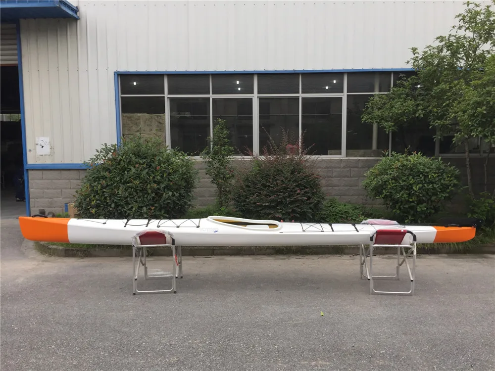 Hot Sale In Europe Fiberglass Single Ocean Kayak/sea Kayak/recreational