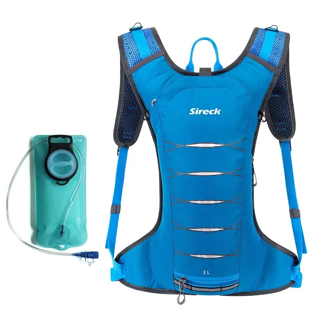3L Hydration Pack Backpack 3L Water Bladder Bag Rucksack Running Cycling Hiking