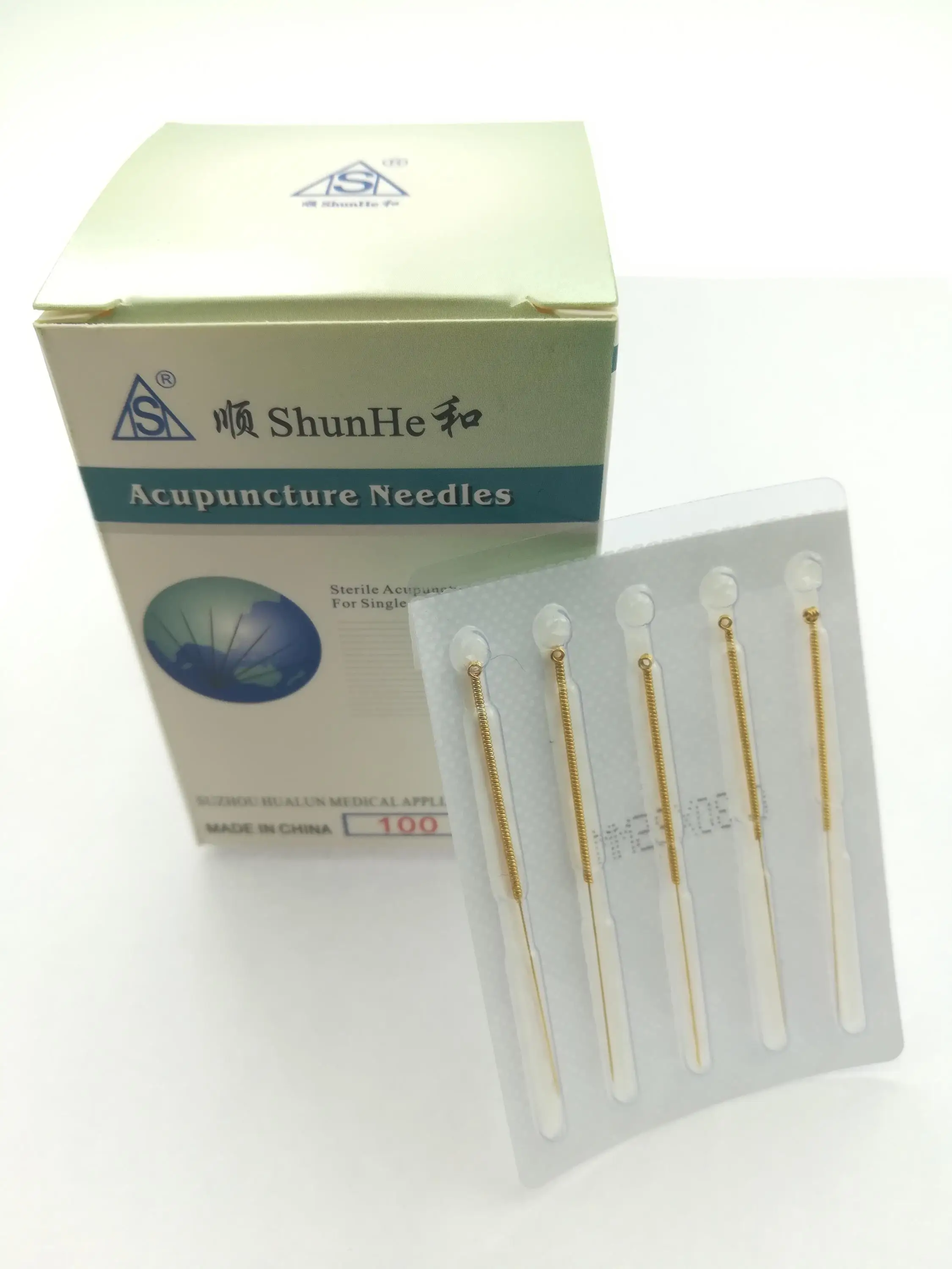 Chinese Acupuncture And Moxibustion Facial Acupuncture Needles With Bag