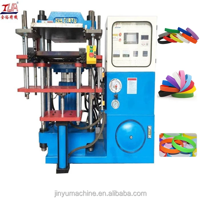 single head hydraulic base color wristband making machine