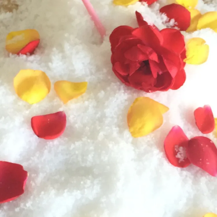 Just Add Water 100g 50g Bulk Fake Expanding Snow White Powder In Box