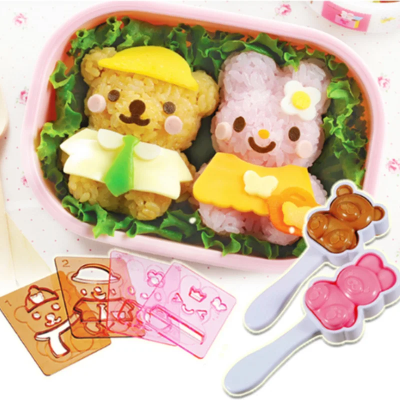 
Rabbit &bear Rice Maker Rice Mold Sushi Box 