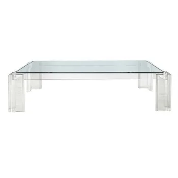 Elegant Acrylic Lucite Coffee Table Safa Side Furniture Elegant Acrylic Lucite Coffee Table Safa Side Furniture