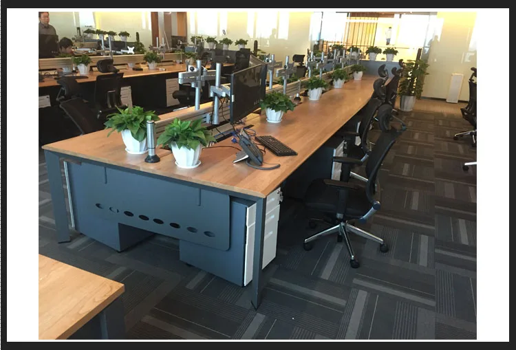 Extra Large Solid Cherry Wood Long Office Meeting Table Custom Bureau