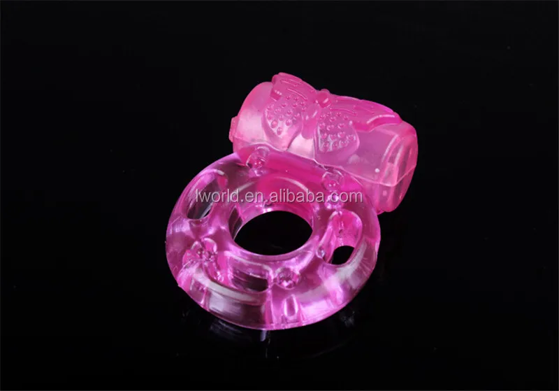 Condón De Goma De Color Rosa,Anillo De Juguete Retardante Sexual Para