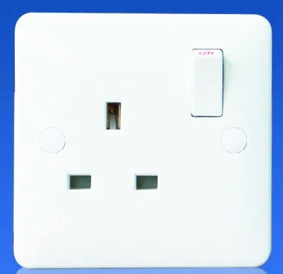 Z range--high quality 13A british standard uk wall switched sockets, light bulb socket
