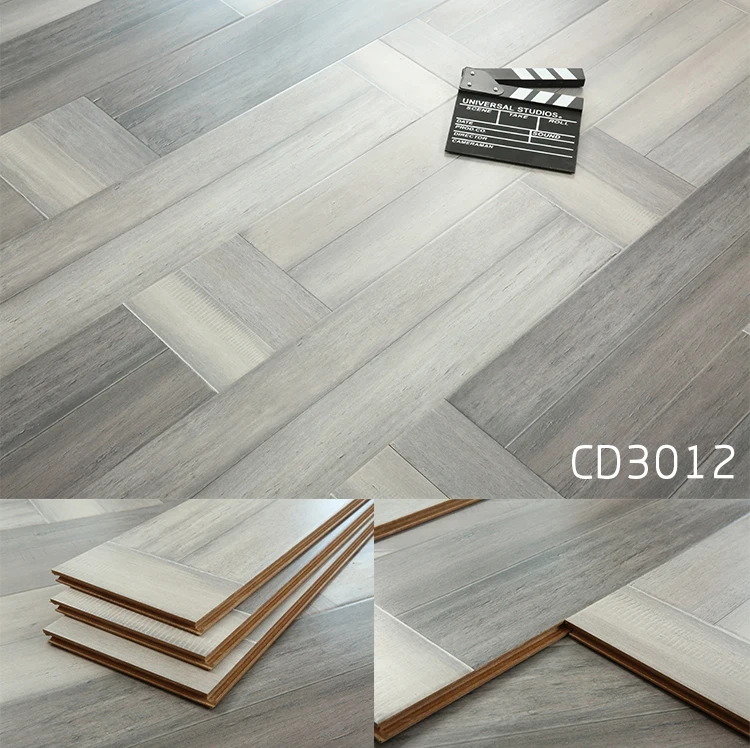 Waterproof  High glossyv MDF HDF   Laminate Wood Flooring