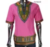 New design different african types 100% wax cotton model designer check men shirts