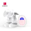 Double Electric Breast Pump with LCD Screen Portable Breast Milk Suction and Breast Massage